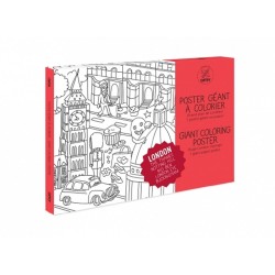 Μεγαλο Ποστερ Ζωγραφικης Λονδινο Omy Design & Play