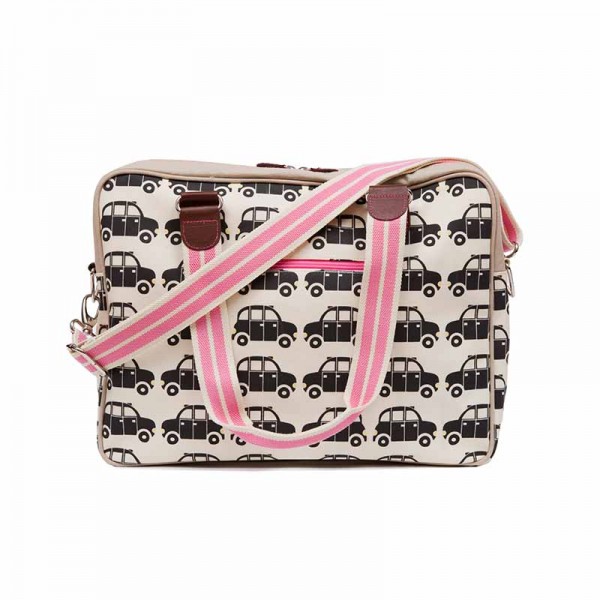 Τσάντα Για Laptop Black Cabs Pink Lining