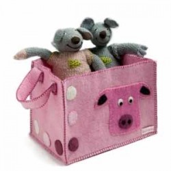 Aποθηκευτικό Καλάθι Γουρουνάκι