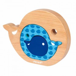 Ξύλινη Φάλαινα Janod