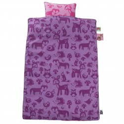 Κάλυμμα Για Πάπλωμα Junior Forest Lilac Sebra