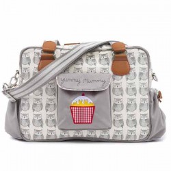 Τσάντα Αλλαγής Yummy Mummy Wise Owl Pink Lining