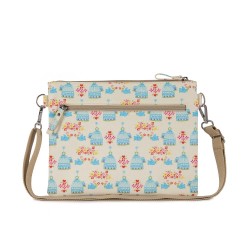 Τσαντάκι Αλλαγής Mum On The Run Birdcage Pink Lining