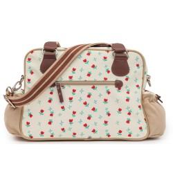Τσάντα Αλλαγής Not So Plain Jane Tulips And Forget Me Nots Pink Lining