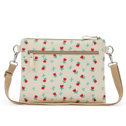 Τσαντάκι Αλλαγής Mum On The Run Tulips And Forget Me Nots Pink Lining