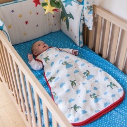 Sleeping Bag One Starry Night 0-6 Months Pink Lining