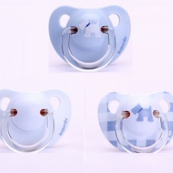 Πιπιλα Evolution Me Ανατομικη Θηλη Σιλικονης 0-6Months Μπλε-Scottish Suavinex