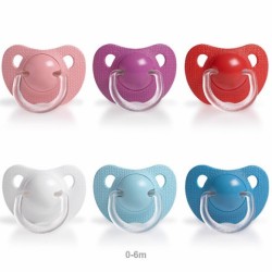 Πιπιλα Evolution Με Ανατομικη Θηλη Σιλικονης +6Months Suavinex