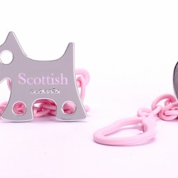 Κλιπ Πιπιλας Ροζ Scottish Suavinex