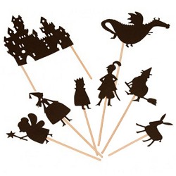 Φιγούρες θεατρου Σκιων ''du soir'' Moulin Roty 