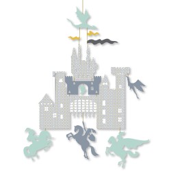 Djeco Διακοσμητικη κρεμαστη Κατασκευή 'το καστρο'