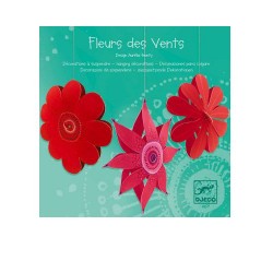 Djeco Κατασκευή Διακοσμητικά κρεμαστά λουλούδια