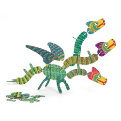 Djeco τρισδιάστατη κατασκευή 'Δράκοι'