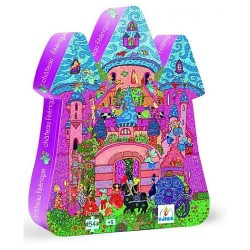 Djeco Πάζλ 54 τεμαχίων 'Το νεραϊδόκαστρο'