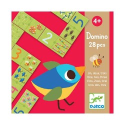 Djeco ντόμινο με εικόνες και αριθμούς
