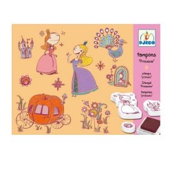Djeco Σφραγίδες σχεδίων 'Πριγκίπισα'