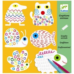 Djeco Γραφιστική σε ζωάκια