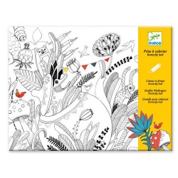 Djeco Ζωγραφίζω Λουλούδια και πουλιά