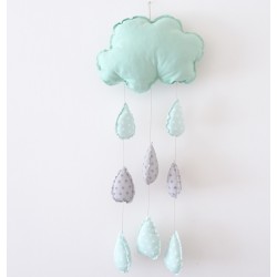 Χειροποίητο μόμπιλο συννεφάκι 