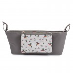 Stroller Organiser Hummingbird Pink Lining 