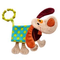 Υφασμάτινο βιβλιαράκι δραστηριοτήτων Τζέφ το σκυλάκι Lilliputiens