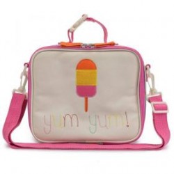 Τσάντα φαγητού lollipop Pink lining