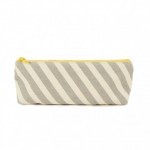 Organic cotton pencil case stripes