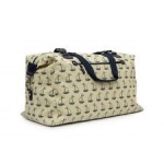 Τσάντα ταξιδιού bridget holdall navy and cream boats Pink Lining