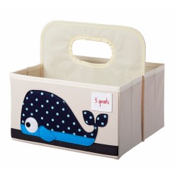 3Sprouts Diaper Caddy Whale